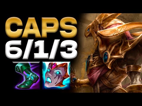 Caps Azir vs Swain / LOL EUW Patch 12.15