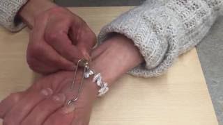 Using A Paperclip To Attach A Bracelet