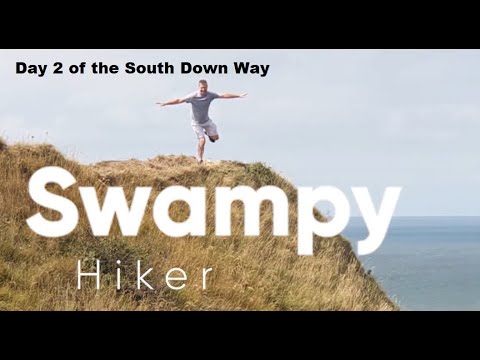 Swampy Hikes: Day 2 on the South Down Way, Upper Beeding to Southease. 23/08/2021.