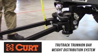 In the Garage™ with Total Truck Centers™: CURT TruTrack Trunnion Bar Weight Distribution System