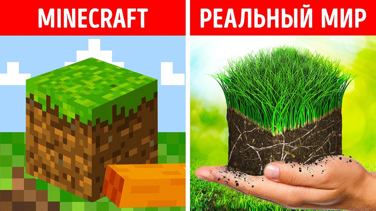 Что, если бы Minecraft вдруг стал нашей реальностью?