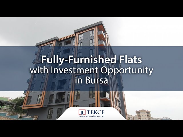 Volledig ingerichte investeringsappartementen in Bursa