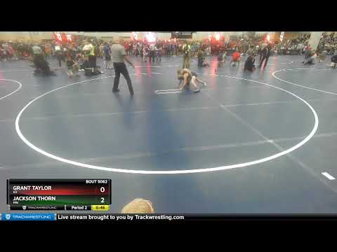 77 Lbs Champ. Round 1 - Grant Taylor, KS Vs Jackson Thorn, MN D3c7