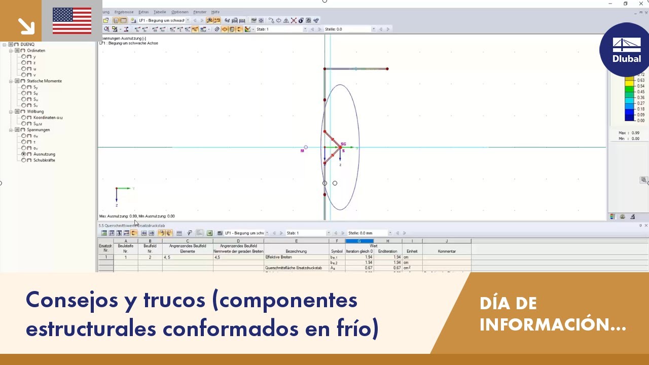 Consejos y trucos (componentes estructurales conformados en frío) | RFEM, | Día de información en línea | 15.12.2020 | 4/4