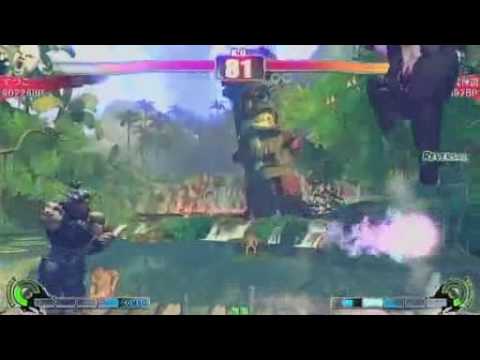 SF4:Y24 (Ch),Tetsuko (Ru),Pie (Sa) vs Inbe (Go),Kuronuko (Ch),Ihara (Dh)