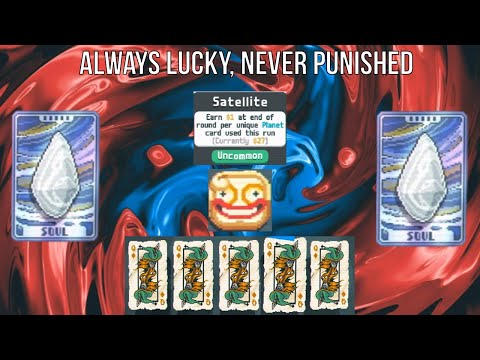 Getting infinite luck in the All In Jest mod! || Modded Balatro