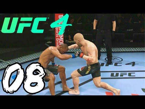 UFC 4 Light Heavyweight Career Mode Walkthrough Part 8 - THE SUPER FIGHT!