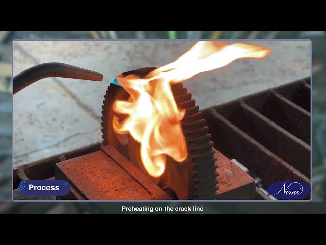 Repair Welding of Broken Cast Iron Machine Parts by CI Electrode SMAW