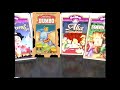 Walt Disney Masterpiece Collection Promo Late 1998 Version With My Dumbo Cover