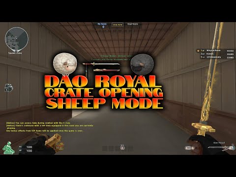 Crossfire West | Opening 90 Dao Royal Crates & Sheep Mode Game played