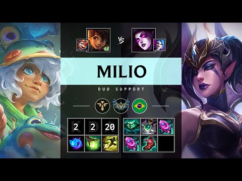 Milio Support vs Morgana - BR Challenger Patch 25.18