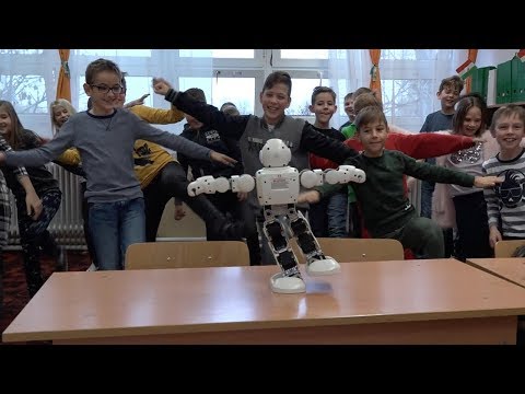 Arab Today- Friendly 'robocop' teaches kids about web safety
