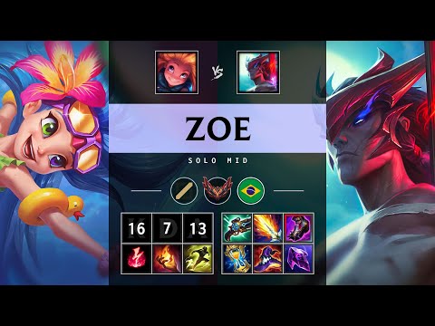 Zoe Mid vs Yone - BR Grandmaster Patch 25.20