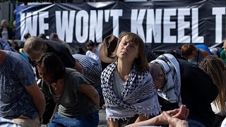 Manifestación en Bruselas insta a la UE a limitar el comercio con los asentamientos