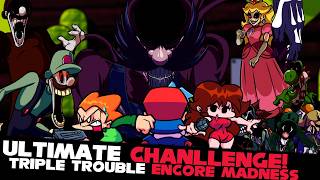 Cover art for triple trouble The encore