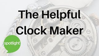 "The Helpful Clock Maker" - practice English with Spotlight