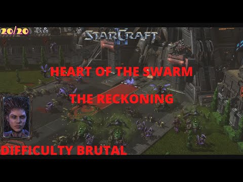 Starcraft 2 Heart of the Swarm The Reckoning Mission Brutal