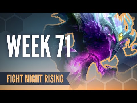 TFT 11.16b - Fight Night Rising: Week 71, Full Series | Teamfight Tactics Esports