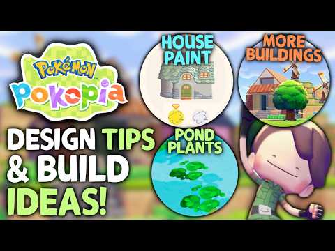 Pokemon Pokopia - Design Tips & Build Ideas You Should Know!