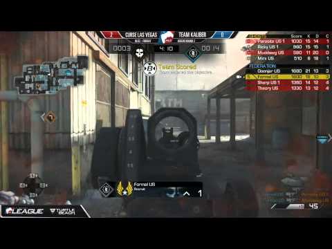 Team Kaliber vs Curse LV - Game 3 - LR1 - PAX East CoD Season 1 Playoffs
