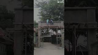 Download lagu proses pembangunan gapura #youtubeshorts mp3