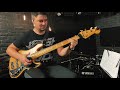 Alain Caron - I.C.U. bass cover