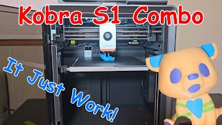 Anycubic Kobra S1 Combo Best First 3D Printer | Unbox and Review