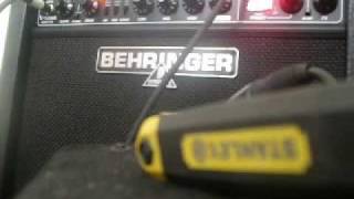 Video thumbnail for Tone Test of a Behringer GMX110 by Topher19801413