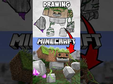 TerasHD - I Turned Your Drawing into a MINECRAFT Mob!