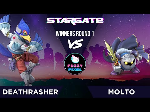 HDR - Deathrasher (Falco, Captain Falcon) vs Molto (Meta Knight) - Winners Round 1 - Stargate #44