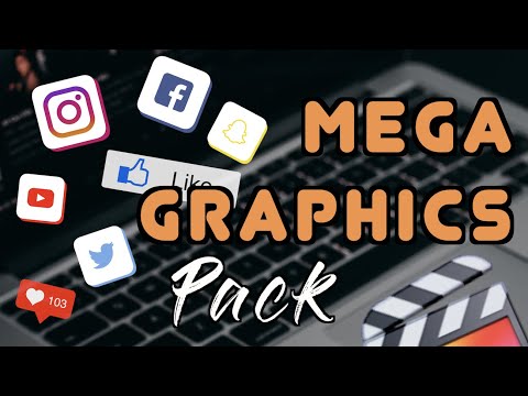 Mega Graphics Pack 2050+ | Final Cut Pro X Plugins & Tutorial
