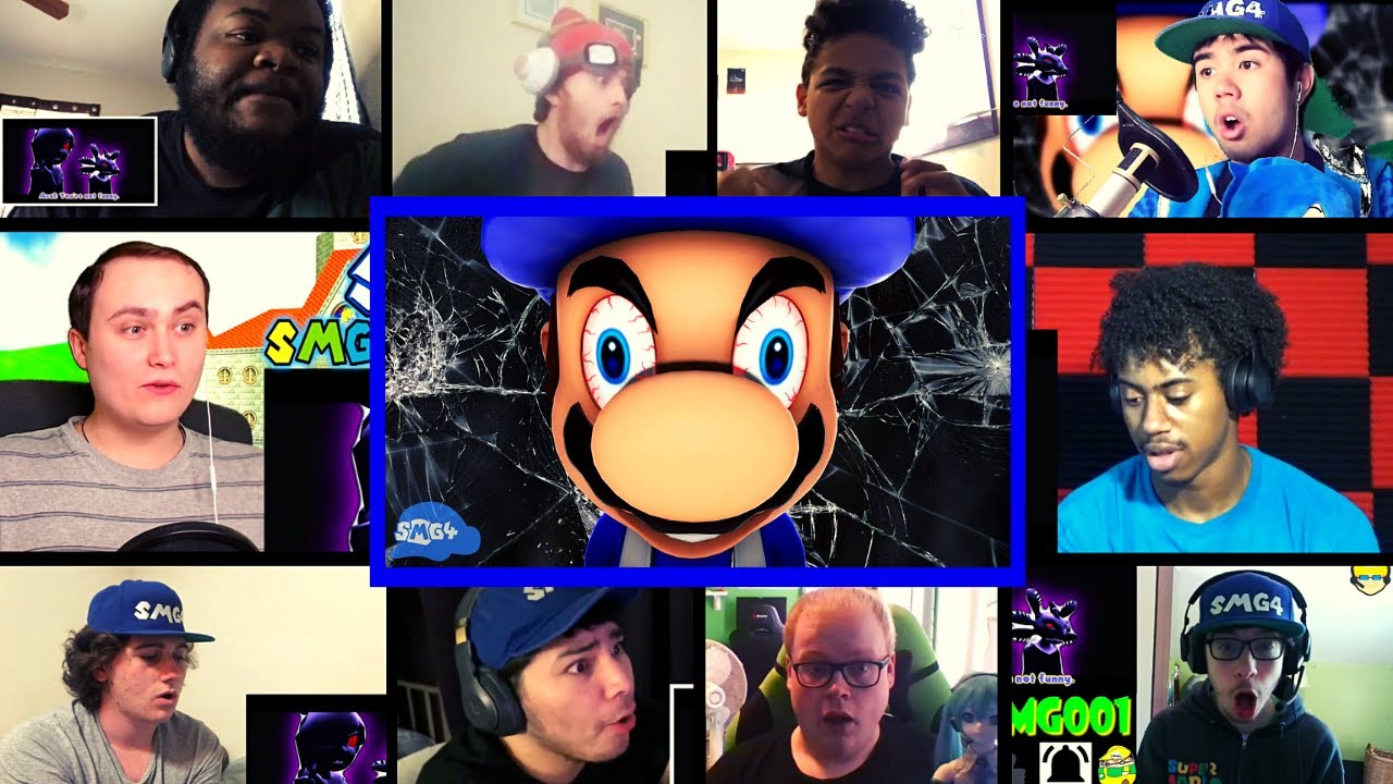 SMG4: SMG4 Goes Insane Reactions Mashup