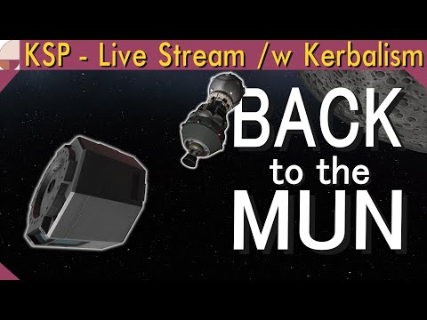 Minmus Program - Part 5 | KSP Live Stream (1.11.2)