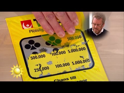 Trissvinnaren: "Pengarna landar i fritidshuset" - Nyhetsmorgon (TV4)