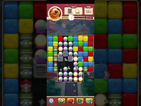 Toon blast Level 1697 no booster 2 stars