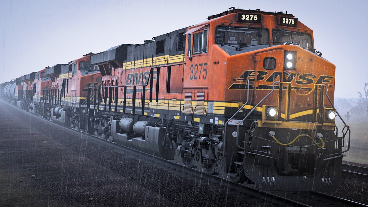 Running Freight with The Raildriver in TSW6