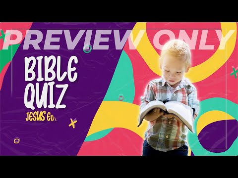 Video Downloads, Children's Ministry, Kids Bible Quiz - Jesus: Kids Countdown Video