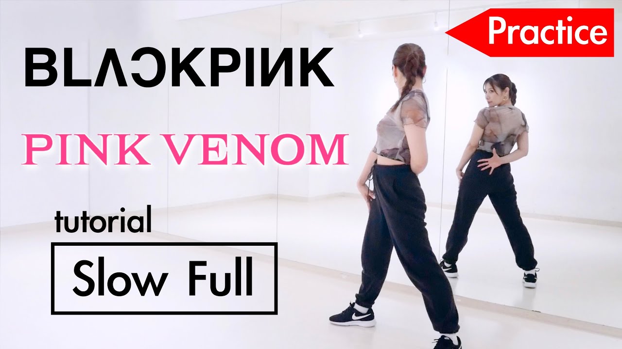 【練習用】BLACKPINK  - PINK VENOM フル・スロー (Full , Slow , Tutorial)