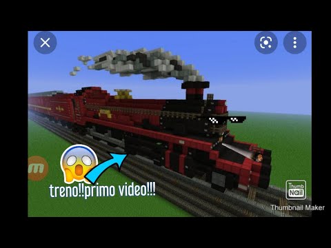 COME COSTRUIRE UN TRENO SU MINECRAFT!