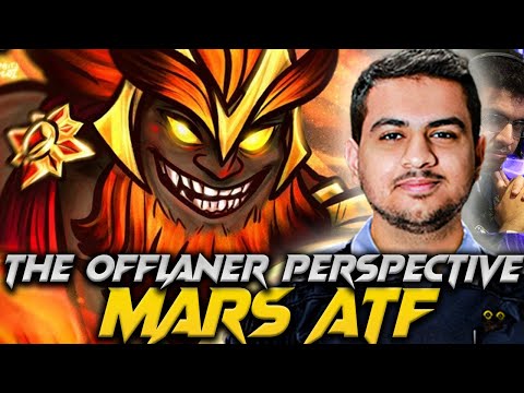 ATF Mars The Offlane - Dota 2 Pro Gameplay New Patch 7.36C