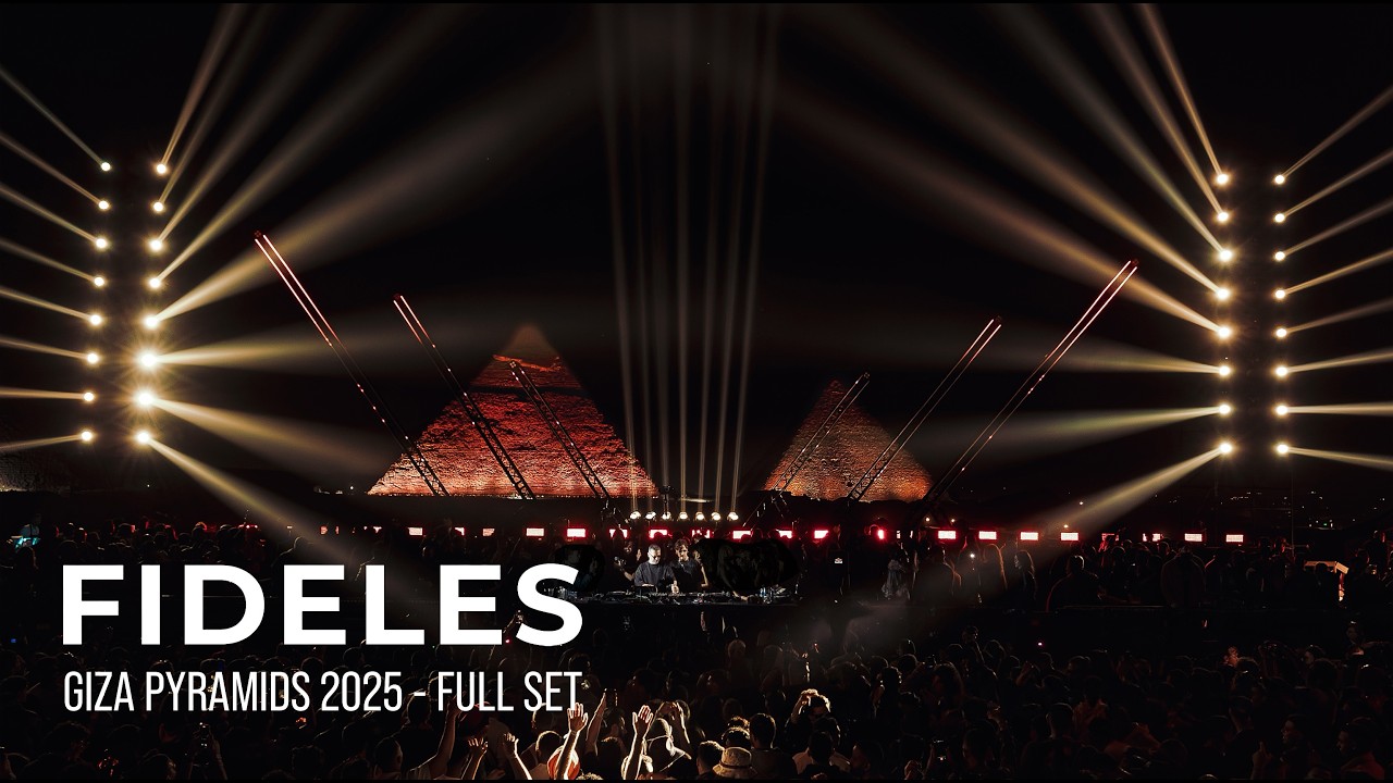 Fideles - Live @ Pyramids of Giza Egypt 2025