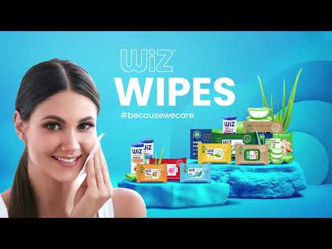 25 Pulls Wiz French Lavender Refreshing Wet Wipes