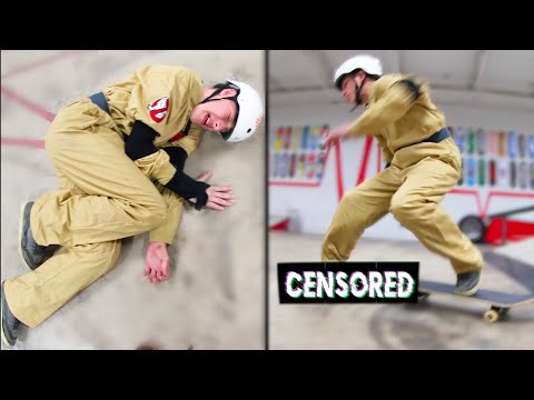 Ryden's First REAL Skate Injury