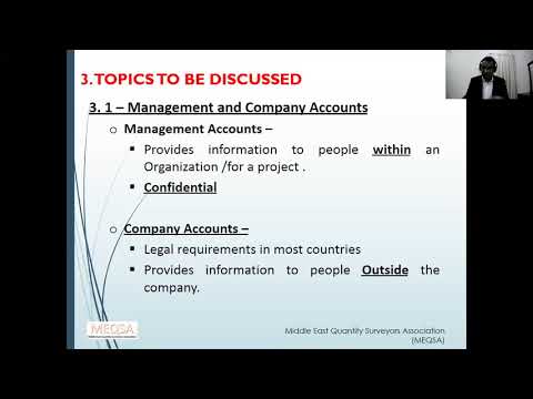 MEQSA Webinar 9 - Accounting Principles & Procedures and Business Planning