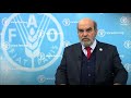 FAO DG Videomessage IFPRI FAO Conference
