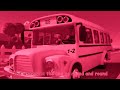 Wheels On The Bus No119 COCOMELON FAST RANDOM REPEATER OVERLAY Mash Up Video Sound FX INVERT2