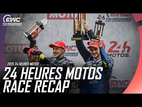 INSANE 2025 24 Heures Motos | 202 Crashes, Last-Minute Drama & YART Yamaha Victory! 🏁🔥