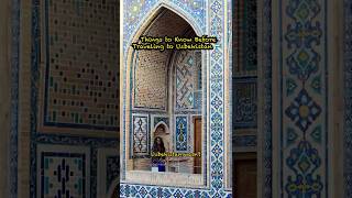 Things to know about traveling to Uzbekistan #uzbekistan #uzbekistanxwanderful #uzbekistantravel