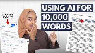 How to Write a Strong 10,000 Word Dissertation in 3 WEEKS Using AI