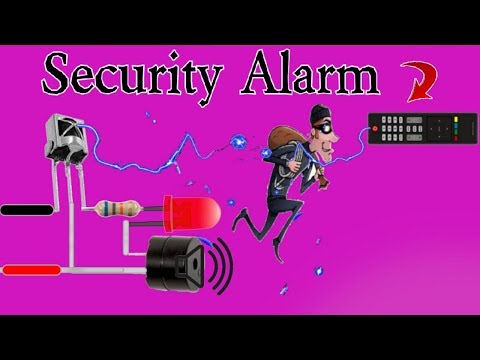 Long-range  Proximity sensor / IR Security Alarm